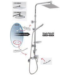 Quoss Rain Shower Sunflower - Rectangle/Round